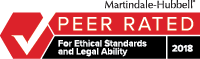 Martindale-Hubbell Peer Review Rated 2015
